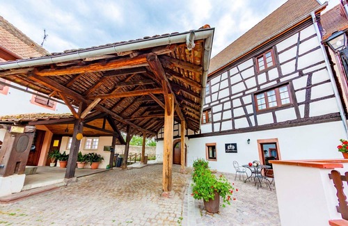 Kientzheim Apartamento | Casa de las Historias - 4 personas "vino" - Billar