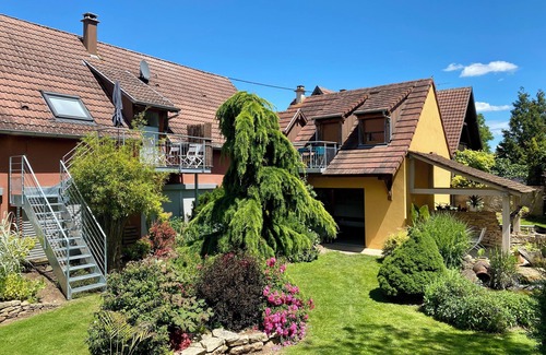 Guemar Apartamento | Gîte du Photographe | Exceptional terrace and garden, peaceful setting