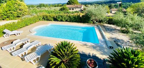 Saint-Martin-d'Ardeche Casa | Gîte Euphrasie piscine privée confort 3 étoiles