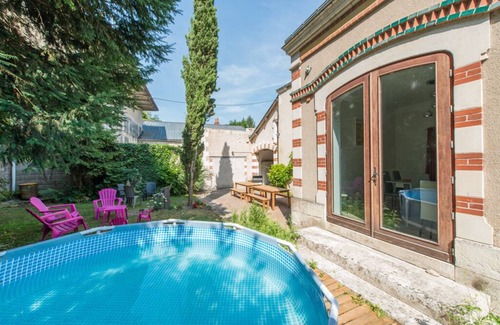 Montlouis-sur-Loire Casa | Cottage for 10 people - near Tours - Period house