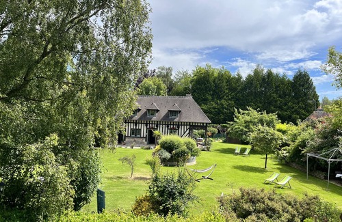 Saint-Gatien-des-Bois Apartamento | Gîte for two people. Rated 3 épis Gîtes de France. Between Honfleur and Deauville