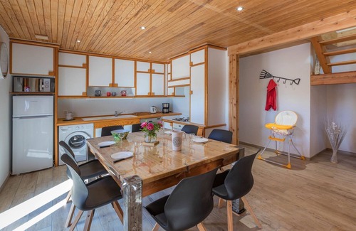 Saint-Jean-Saint-Nicolas Cabaña | Gîte Coste Belle-Gîte-Baño Privado-Confortable-Vista a la Montana