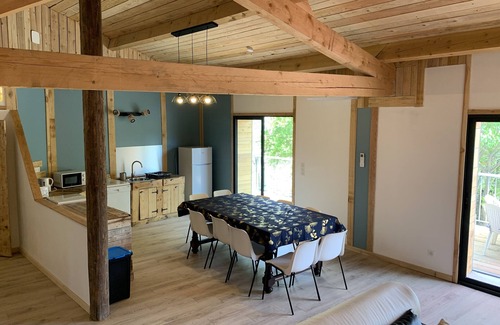 Saint-Alban-sous-Sampzon Casa | Gîte "Le Mûrier" Mas les Teyssiers in Grospierres