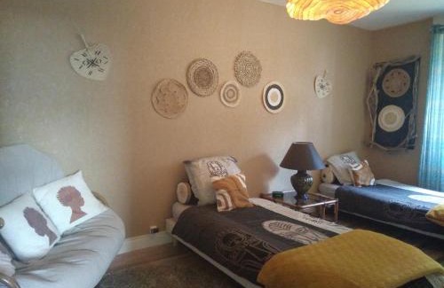 Allegre Apartamento | Gîte "Les Bambous" 6 personnes, prestations bien-être, salle et aire de jeux enfants
