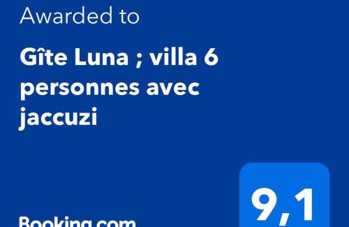 Chaumont-sur-Loire Casa | Gîte Luna ; villa 6 personnes avec jaccuzi
