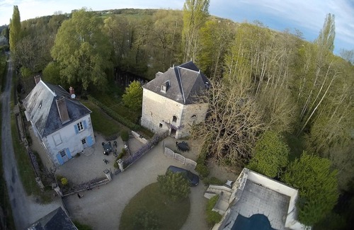 Lurais Casa | Gîte Maison de Maître 10 personas piscina y río