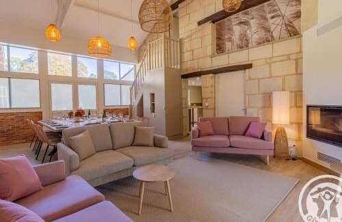 Blaison-Saint-Sulpice Casa | Gîte spacieux de 8 chambres au cœur des vignes d'Anjou - FR-1-622-112