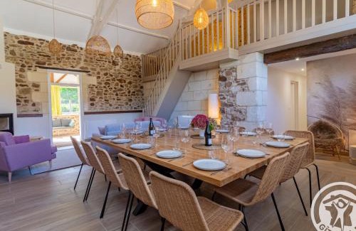 Blaison-Saint-Sulpice Casa | Gîte spacieux de 8 chambres au cœur des vignes d'Anjou - FR-1-622-112