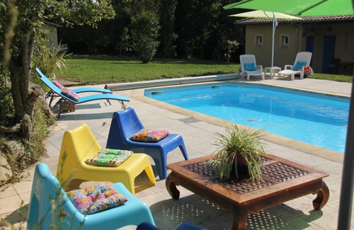 Eauze Apartamento | Gîte Vanille 2 Pers - Piscine, Nature & Confort - Au Petit Bernerot