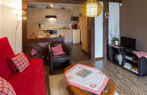 Ottrott Cabaña | Gîte-de Charme Chez Christine-Baño con ducha