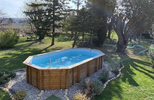 Tulette Cabaña | Casas rurales en los viñedos, parque, piscina, parque infantil, campo de petanca, ...