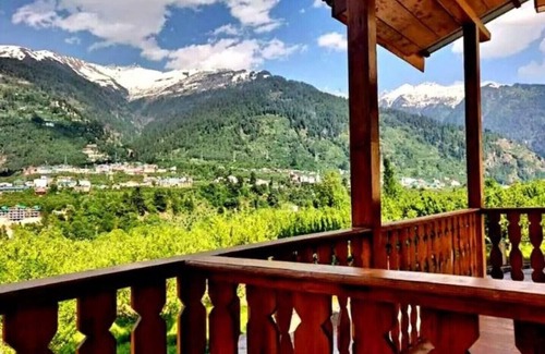 Manali Casa | G Villas- Cabaña de lujo con hermosa vista a la montaña 3