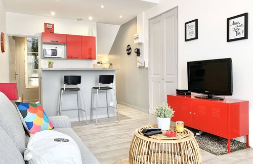 Quartier Chorier-Berriat Apartamento | Gran estudio silencioso y brillante❤️Proche GEM y estaci��n # G4