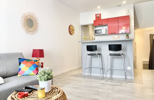 Quartier Chorier-Berriat Apartamento | Gran estudio silencioso y brillante❤️Proche GEM y estaci��n # G4