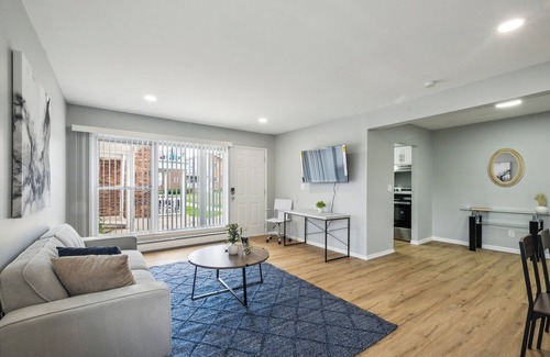 New Castle Apartamento | Galloway 6 I Spacious Garden Style Retreat I Gym