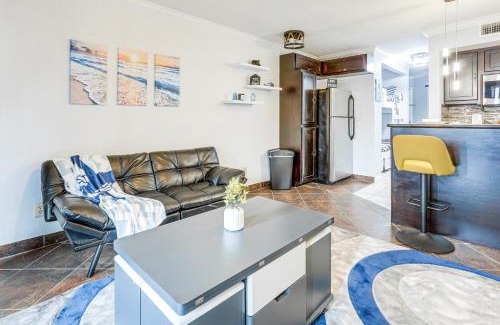 Galveston Apartamento | Galveston Beach Condo with Resort Amenities