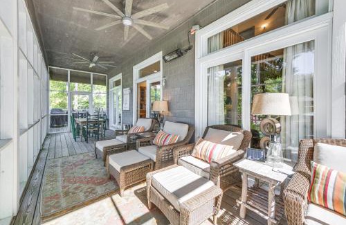 Smith Mountain Estates Casa | Game Day Getaway on Lake Martin with Private Dock