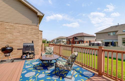 Matteson Casa | Game Room and Deck Family Home in Chicago Area!