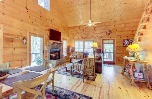 Blue Ridge Casa | Game Room and Hot Tub Cabin 9 Mi to Blue Ridge!