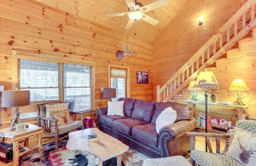 Blue Ridge Casa | Game Room and Hot Tub Cabin 9 Mi to Blue Ridge!