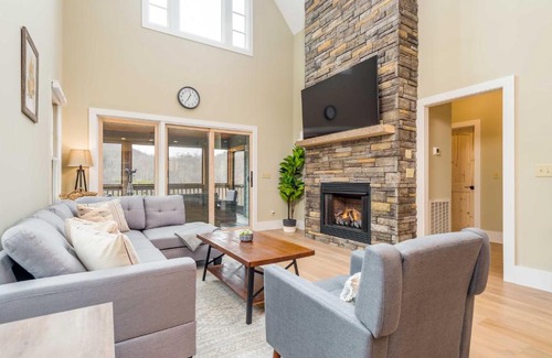 Cullowhee Casa | Game Room and Wraparound Decks Cullowhee Home!