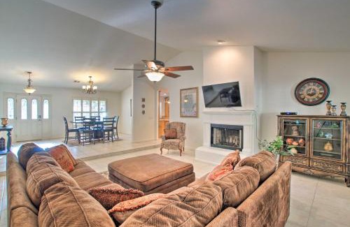 Saddleback Hills Casa | Game Room, Fire Pit and Putting Green Glendale Home