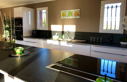 Rousson Villa | GARD - Cerca de Uzès - Villa estándar de 8 personas - Silencioso - Piscina - Petanca - Vista