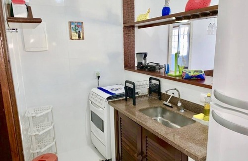 Buzios Apartamento | ¡Apartamento con jardín a 40 metros de la arena de la playa de Geriba!