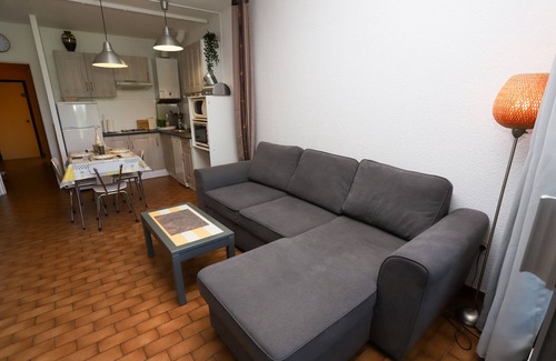 Saint-Cyprien Plage Apartamento | Nivel de jardín para 4 personas con terraza en el campo de golf de St Cyprien