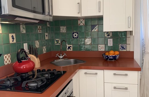Powelton Village Apartamento | Garden Oasis 1 BR Apartment en Victorian histórico, entrada privada, cubierta