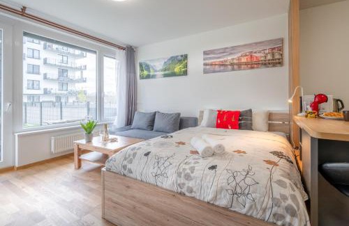 Prague 9 Apartamento | Garden Studio near Metro Kolbenova
