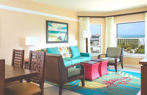 Palm Beach Complejo | Garden View - 1 Bedroom - Marriott's Aruba Surf Club - Full Resort Access