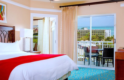 Palm Beach Complejo | Garden View - 1 Bedroom - Marriott's Aruba Surf Club - Full Resort Access