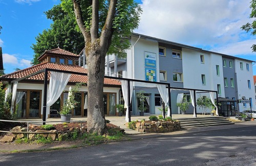 Langenbieber Apartamento | Garni Hotel Biebertal am Milseburgradweg