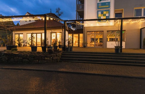 Langenbieber Apartamento | Garni Hotel Biebertal am Milseburgradweg