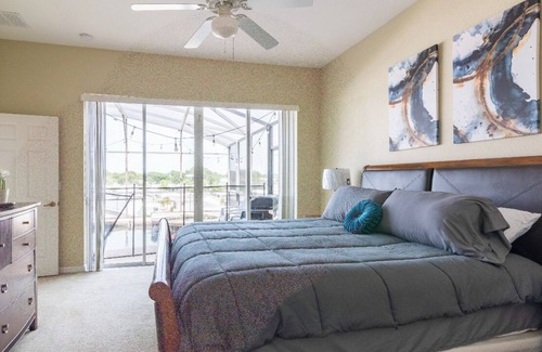 Marbella Casa | *Gated Cozy lovely home| private pool & Spa| Disney World