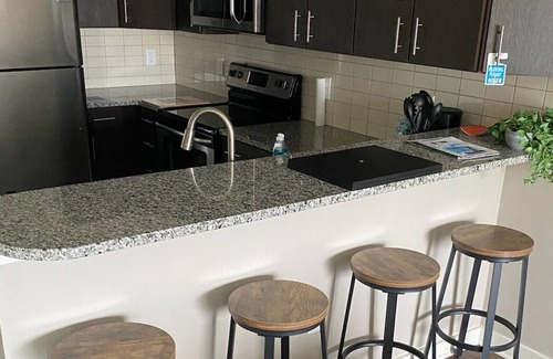 Winston - Salem Apartamento | Gated Downtown 1-bedroom w/free onsite parking/Gym