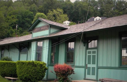 Charlton Heights Casa | Gauley Bridge train station side two