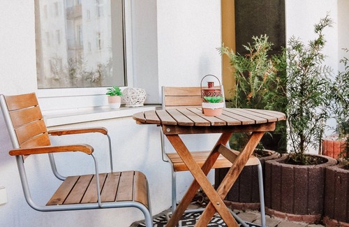 Lindenau Apartamento | Acogedor apartamento con balcón.