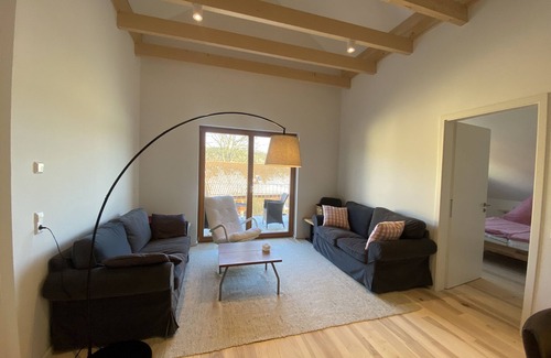 Ueberlingen Apartamento | Gemütliche Großzügige Ferienwohnung mit Balkon auf dem Biohof am Bodensee