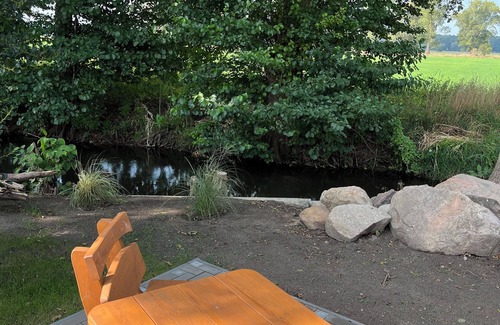 Plattenburg Apartamento | Gemütliche Landhaus-ferienwohnung mit Direktem Wasserzugang in Groß Leppin