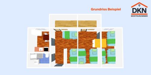 Sandersdorf-Brehna Apartamento | Gemütliche Monteurwohnung in Sandersdorf