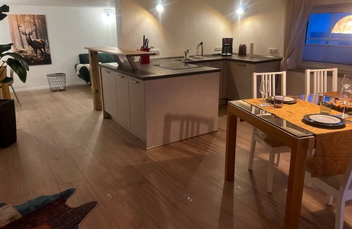 Unterallgau Apartamento | Gemütliche, Neue 100m2 Ferienwohnung mit Privater Sauna