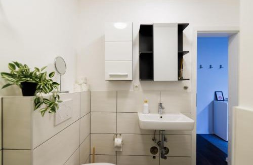 Bad Hersfeld Apartamento | Gemütliche Studio im Zentrum von Bad Hersfeld mit Küche und Balkon "Zuse"