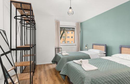 Niederzwehren Apartamento | Gemütliche Wohnung - 7 Betten - Balkon - Waschtrockner - Smart TV