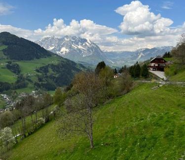 Donnersbach Apartamento | Gemütliches Häuschen "Bergblick Hollnhof" lädt zum verweilen ein