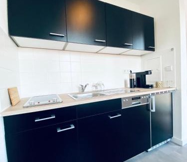Andreasvorstadt Apartamento | Gemütliches Studio - Elias- mit Küche, WLAN, Smart-TV & Panoramablick in Citynähe