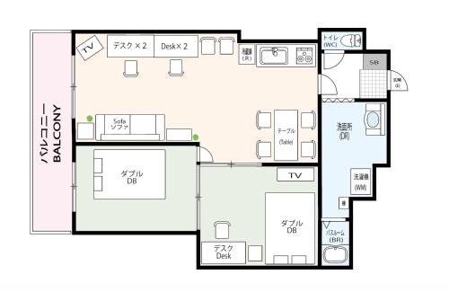Hakataekihigashi Apartamento | Gentry Hakata