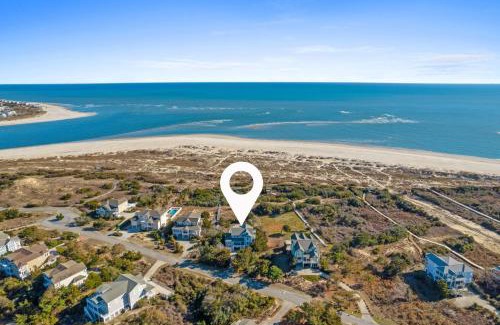 Holden Beach Casa | Genuine Holden Beach Ocean front with private pool and great beach views