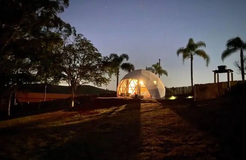 Santa Branca Casa | Geodesic Dome to connect with the Stars